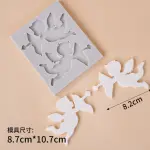 Angel holding arrow silicone mould