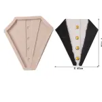 Men shirt theme silicone mould