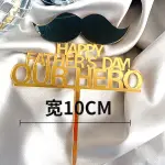 Happy Fathers day our hero cake topper