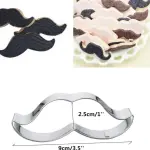 1 pcs mustache shape Cookie Biscuit Pastry Fondant and Cake Cutter