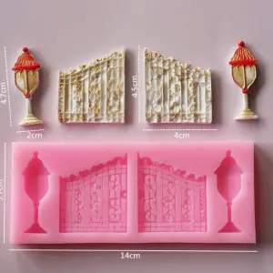 Door gate lamp Silicone Mould