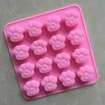 16 Cavity paw Silicone Mould