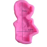 Cute baby girl detailed Silicone Mould