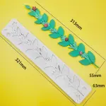 Leaf wreath twine Silicone Mould
