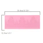 Crown theme boarder silicone mould style 8