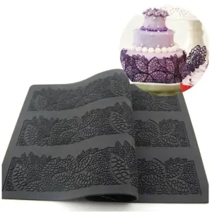 3 line boarder silicone mould style 10