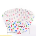 100 Pcs Cupcake polka dot Cupcake Liners Baking Muffin Paper Cups