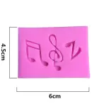 Musical Notes - Silicone Mould