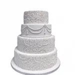 Pearl Texture wedding Silicone Mould