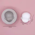 Baby Face Baby Head silicone Mould style 2