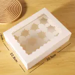 2/4/6/8/12 cavity Cup cake Box
