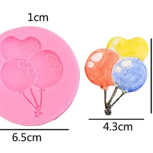Bunch of Balloon silicone mould