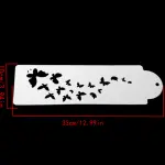 1 pcs Butterfly Decoration icing Stencils style 9