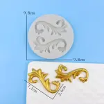 2 cavity classic theme silicone Mould