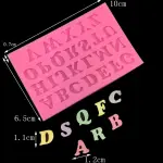Alphabet Silicone Mould STYLE 2