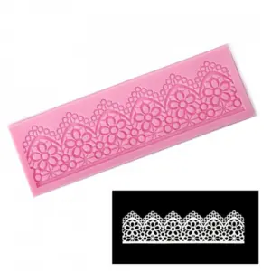 Crown floral Lace silicone mould
