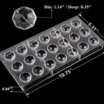 Grids Polycarbonate Chocolate Mould