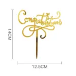 Congratulations Cake Toppers