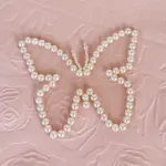 1 pcs Pearl Butterfly butterfly topper