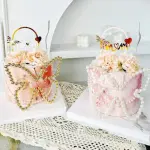 1 pcs Pearl Butterfly butterfly topper