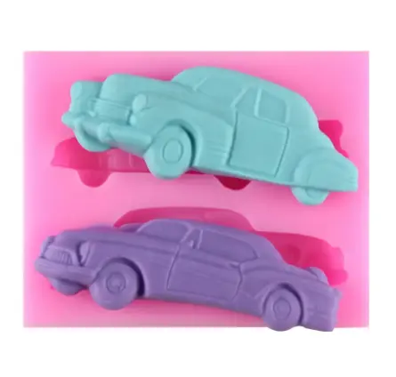 2 Cavity Car fondant mould