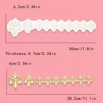 European Jewel Border Silicone mould