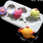 Cute fish theme silicone mould