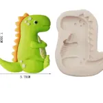 Cute Dinosaur silicone mould style 1