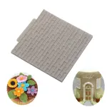Stone Wall Line Grain Forms Silicone Mould