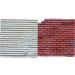 Stone Wall Line Grain Forms Silicone Mould