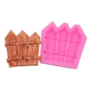 Fence silicone fondant Mould STYLE 2