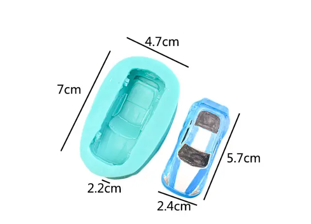 3D Car silicone mould style 2