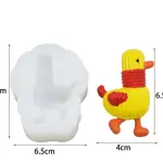 Cute 3D Duck silicone mould