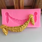 Vintage Drape Pattern Silicone mould