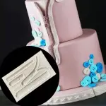 4 cavity Zip silicone mould
