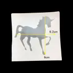 Unicorn horse silicone mould