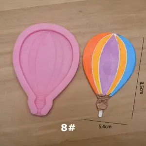 Hot air balloon silicone mould