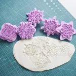 5 pcs Mandala Embossing Stamp Set