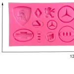 3D Car Logo silicone mould