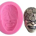 Marvel Hulk face silicone mould