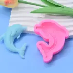 1 cavity Large Dolphin fondant silicone mould