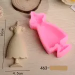 Wedding Dress Silicone Mould style 5
