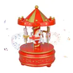 Merry Go Round Carousel Music Box cake Topper