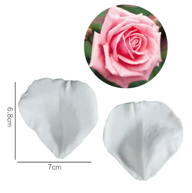 Rose Flower Petal Veiner Silicone Mould