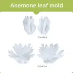 Anemone Flower Leaf Veiner Silicone Mould