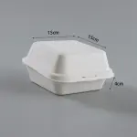 10 Pcs Disposable Bento Cake Boxes