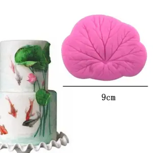1 pcs 3d lotus leaf veiner