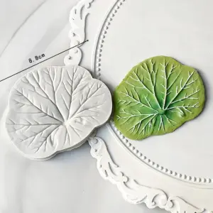 2 pcs Lotus leave veiner