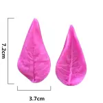 Irregular leaf shape veiner mould