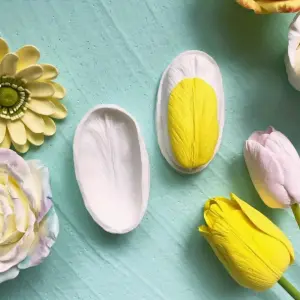Tulip Flower petal veiner style 4